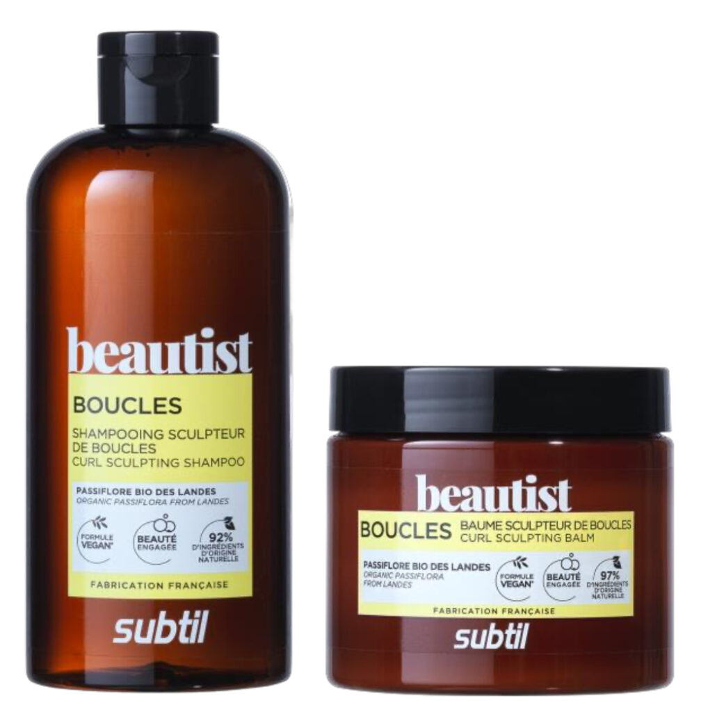 Beautist Gamme Boucles à La Passiflore BIO des Landes pour des cheveux bouclés en bonne santé