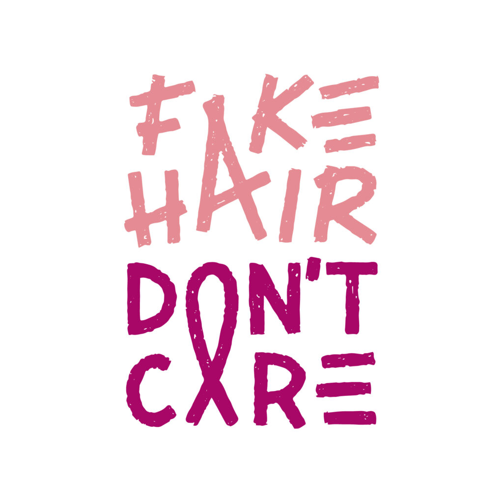 Logo Fake Hair Don't Care