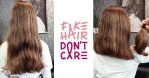 Faites un don de cheveux à Fake Hair Don't Care