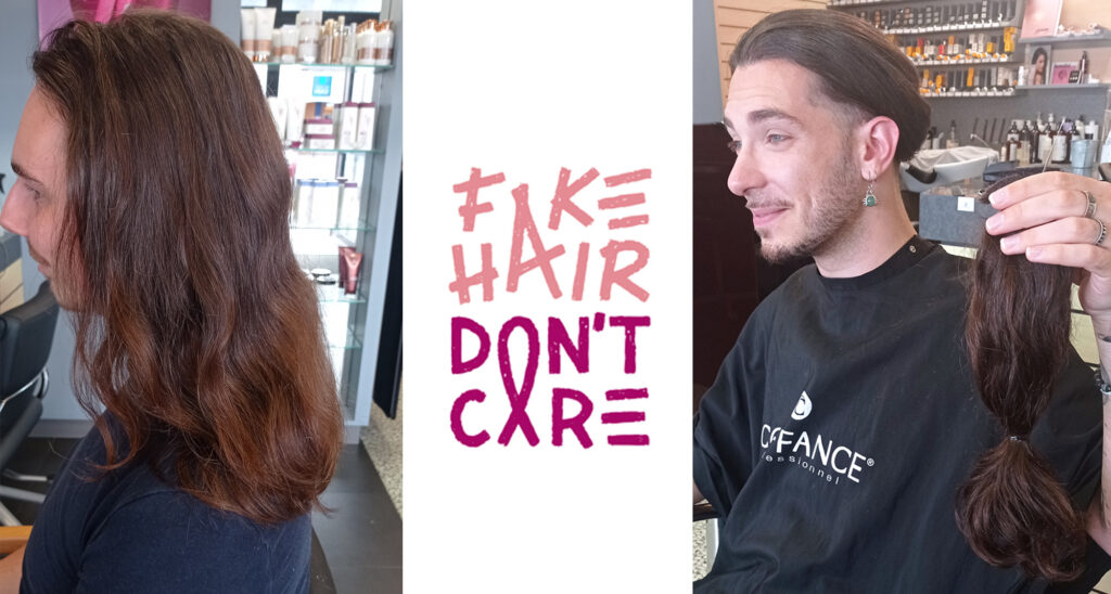 Faites un don de cheveux à Fake Hair Don't Care